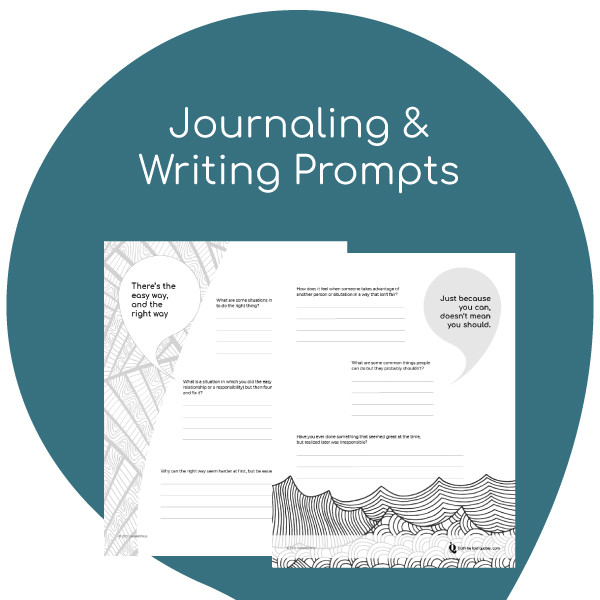 Teen Health Wellness Journaling Writing Prompts